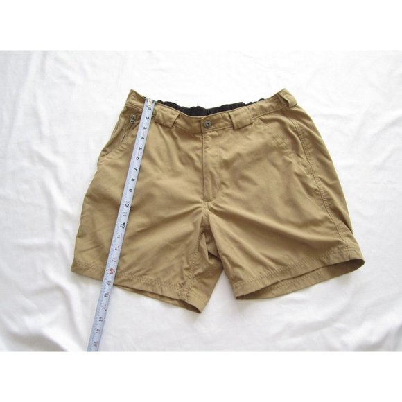 Men's Duluth Trading 100% Nylon Brown Short Sz L (MP66) - Picture 2 of 4